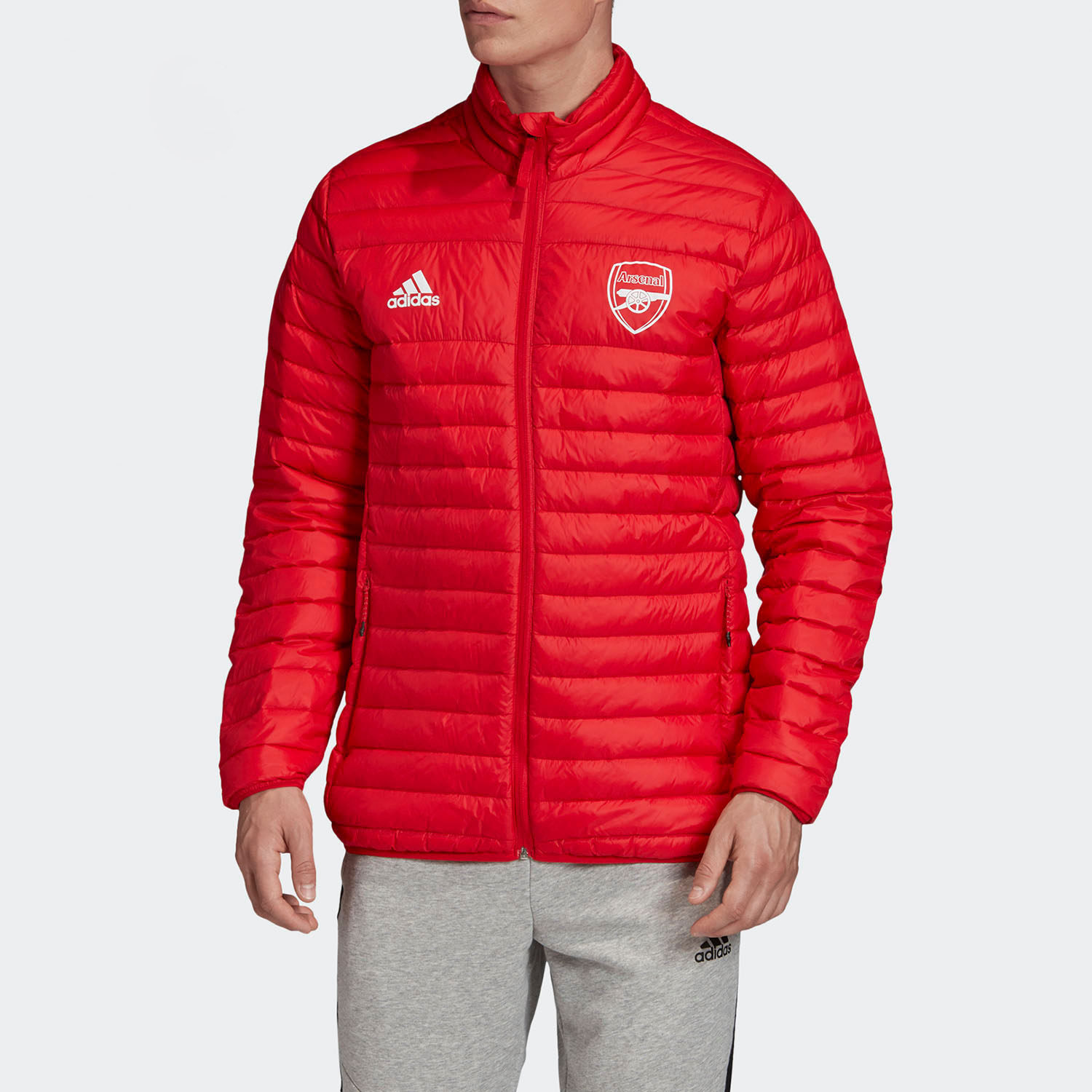 Adidas/阿迪达斯正品冬季男子阿森纳足球运动训练羽绒服FQ4110