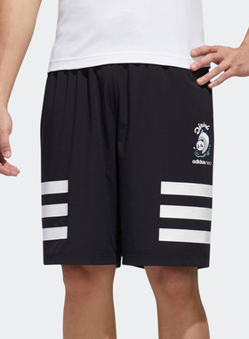 Adidas/阿迪达斯正品neoM PNDA 3SSHRT男子运动短裤GK1549 GK1550