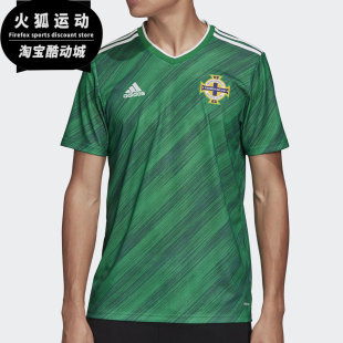 Adidas/阿迪达斯正品欧洲杯北爱尔兰主场球衣球迷版足球服 FI2827