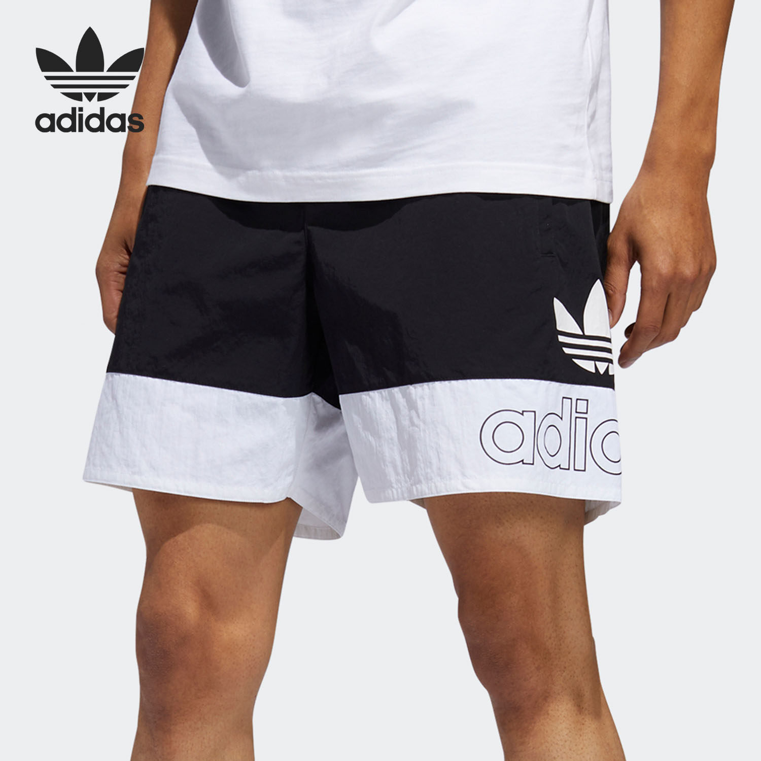 Adidas/阿迪达斯20新款三叶草FREESTYLE SHORT男装运动短裤FM1547