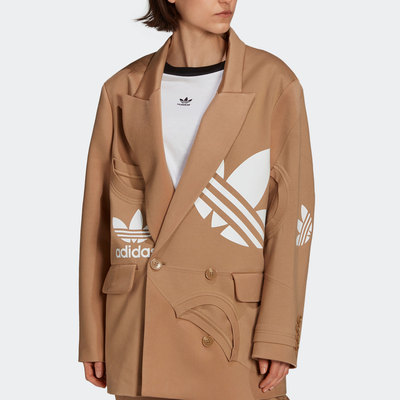 阿迪达斯女子户外运动夹克外套