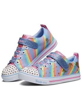 斯凯奇大童正品帆布鞋断码特价  20275L-LBMT