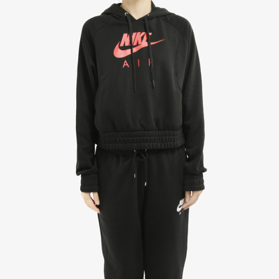 耐克女子短款运动连帽套头衫