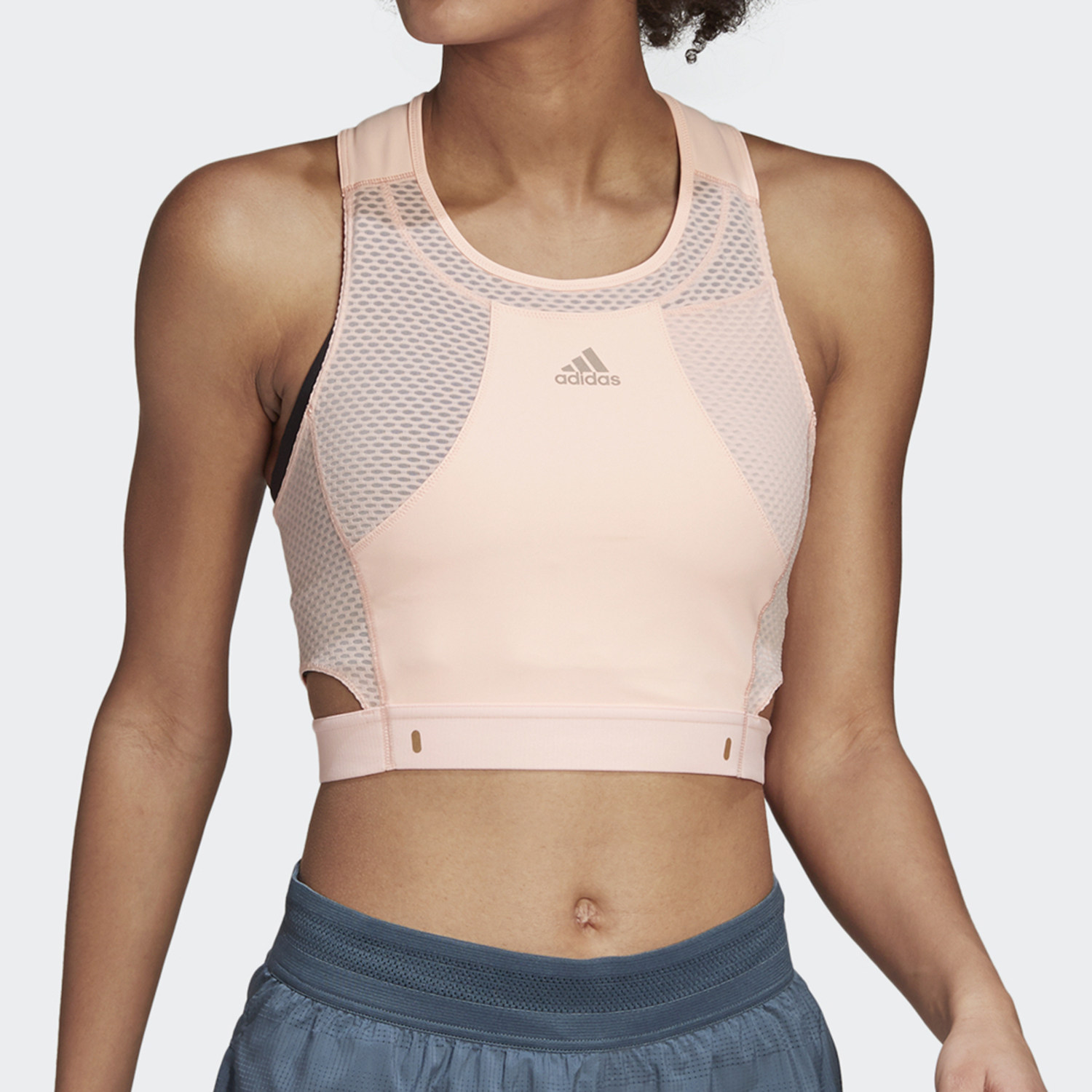 Adidas/阿迪达斯正品 HEAT.RDY TANK 女装跑步运动服装 GC8048,运动服/休闲服装,运动T恤,淘宝优惠券,粉丝福利购,淘宝优惠卷