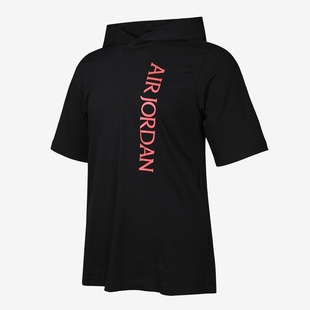 耐克正品 JORDAN宽松连帽半袖 夏季 男子短袖 CZ5056 新款 Nike