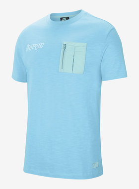 Nike/耐克正品 SPORTSWEAR 巴萨夏季新款男子半袖上衣 DC7280-425