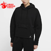 女子连帽抽绳休闲运动套头卫衣 春季 CQ6672 耐克正品 Nike