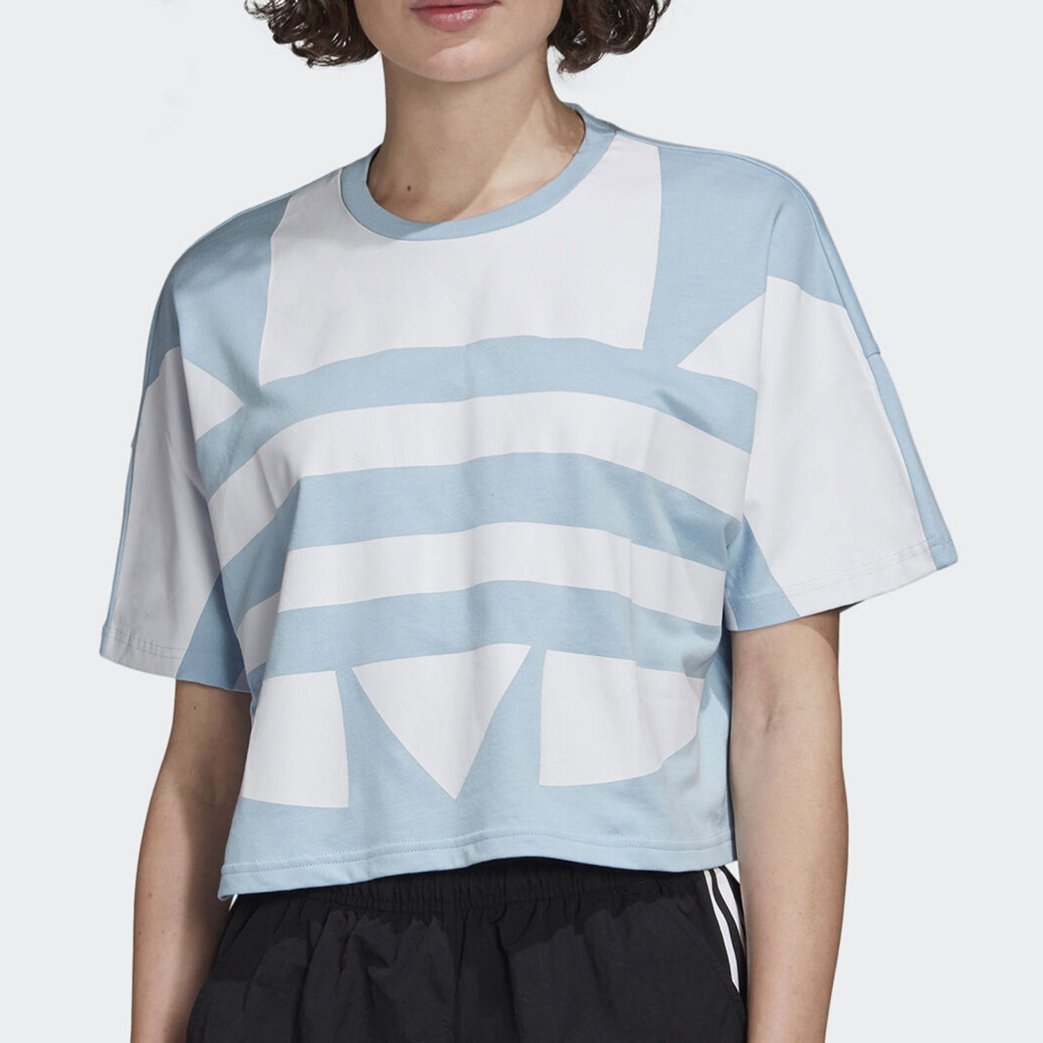 阿迪达斯三叶草女子短袖