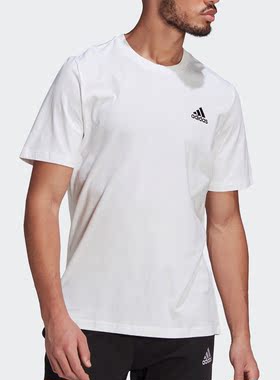 Adidas/阿迪达斯正品新款男子短袖简约夏季休闲运动T恤GK9640