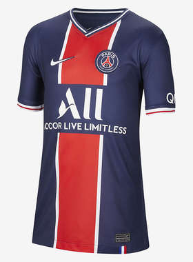 NIKE/耐克正品/21巴黎圣日耳曼主场球迷版大童足球球衣CD4508