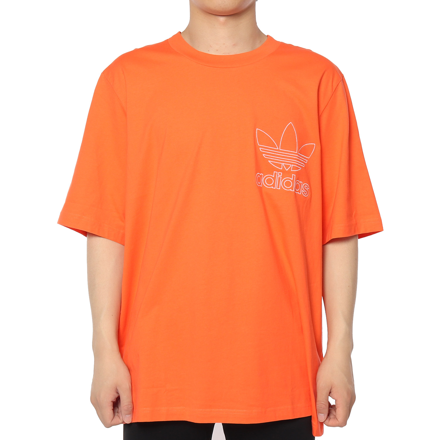 Adidas/阿迪达斯正品 三叶草 OUTLINE TEE 男子休闲运动T恤DZ4578