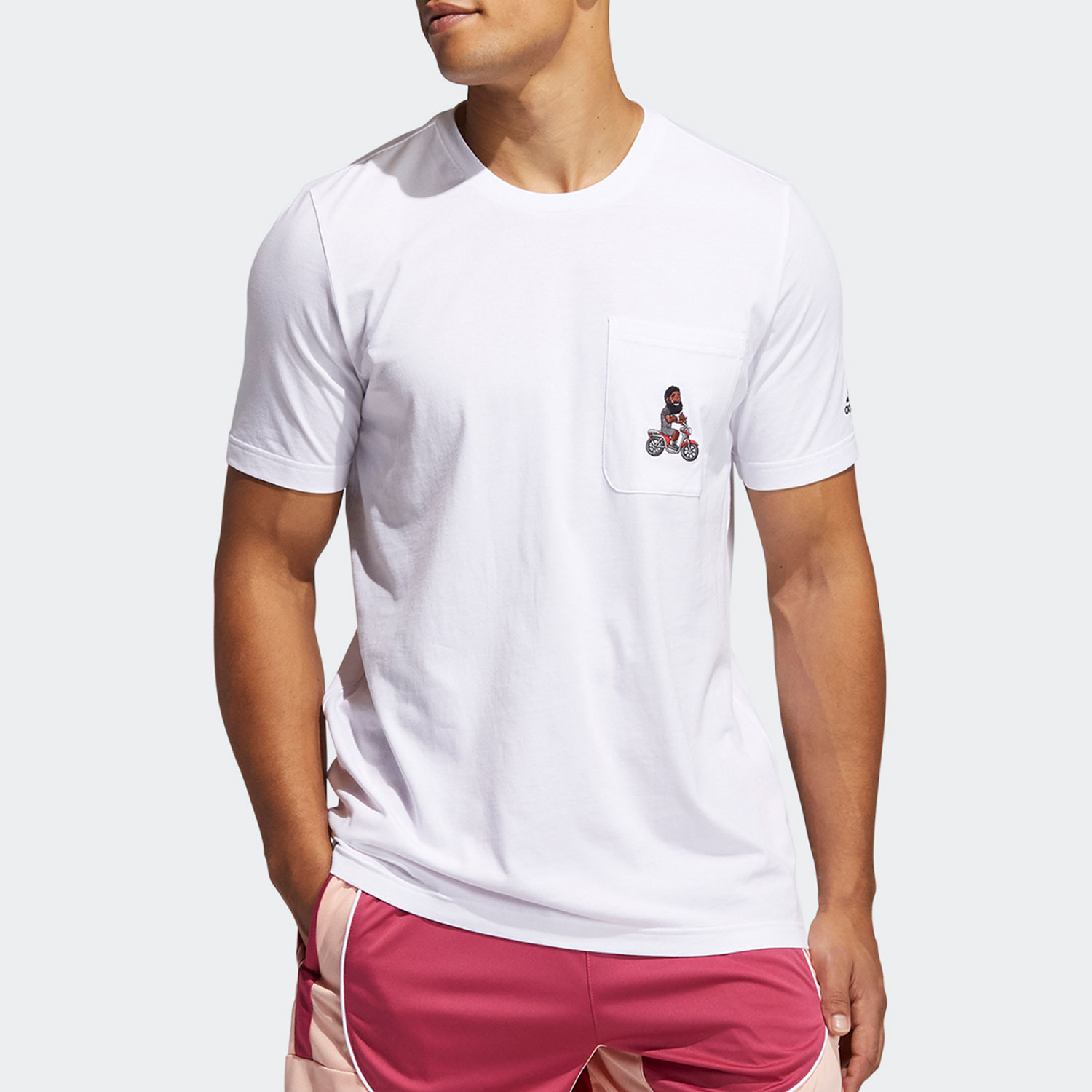 Adidas/阿迪达斯正品夏季新款口袋男子短袖运动T恤 GP3427