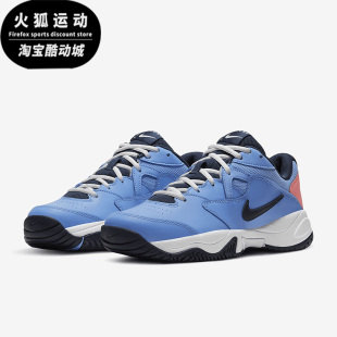 2蓝色粉色女子运动简约休闲鞋 Nike LITE AR8838 耐克COURT 406