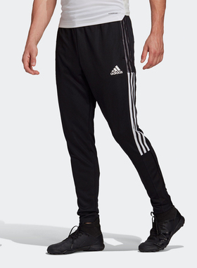 Adidas/阿迪达斯TIRO21 TK PNT黑色白男子休闲健身运动长裤GH7305