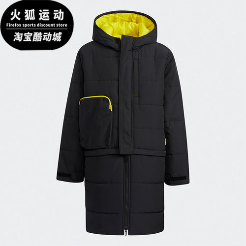 阿迪达斯秋季大童运动保暖棉服
