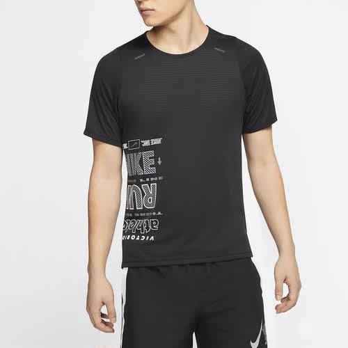 Nike/耐克正品新款男子RISE 365 WILD RUN圆领休闲运动T恤CK0678