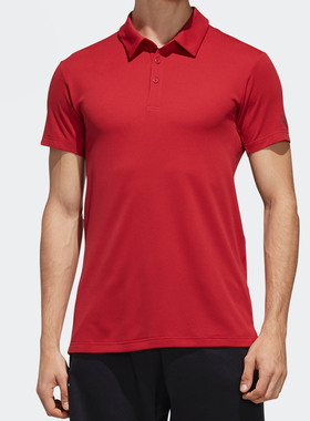 Adidas/阿迪达斯正品男夏季新款休闲半袖T恤运动POLO衫DY7504