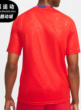 Nike/耐克正品欧洲杯英格兰男子休闲运动训练短袖T恤 CD2577