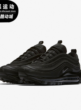 Nike/耐克黑武士纯黑色女子复古时尚耐磨气垫跑步鞋921733-001