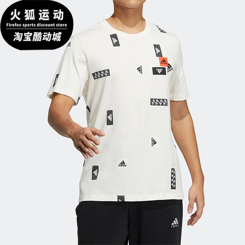 Adidas/阿迪达斯男子运动短袖