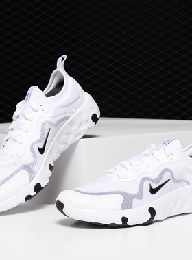 Nike/耐克RENEW LUCENT白色黑色儿童舒适休闲运动鞋CD6904-100