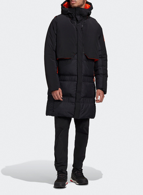 Adidas/阿迪达斯正品冬季男子运动双面羽绒服FR9527 FT2430