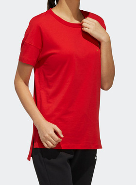 Adidas/阿迪达斯正品新款 CNY SS TEE 女子运动型格短袖T恤FM9270