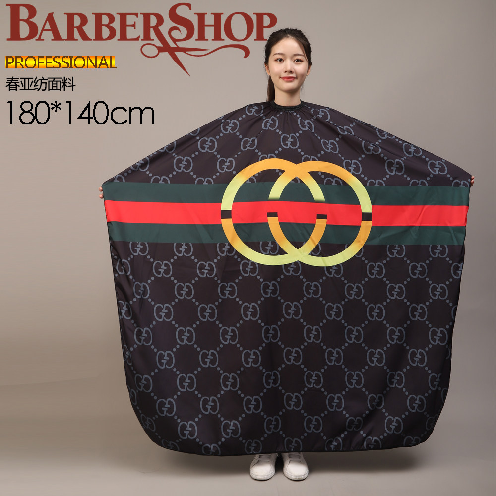 时尚理发美发围布加大号成人剪发围布专业发廊理发衣不粘发180长