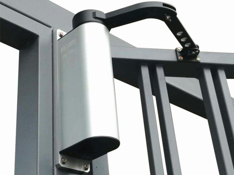 pw180莱柯lyaac小曲臂式开门机 人行通道快速开门器 hg海格开门机