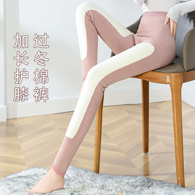 羊羔绒加厚打底裤过冬棉裤