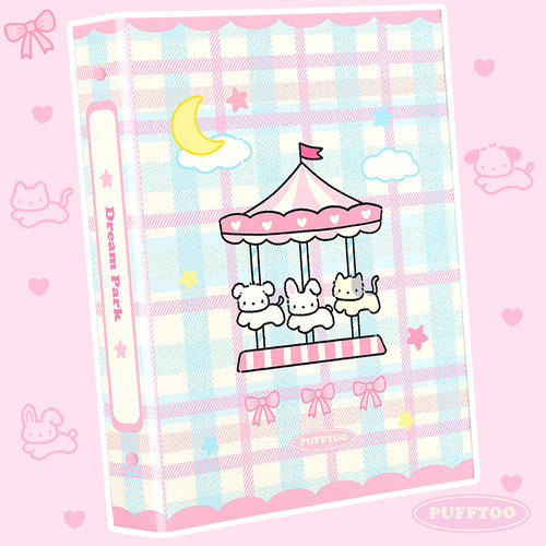 pufftoo卡册四宫格追星活页卡册