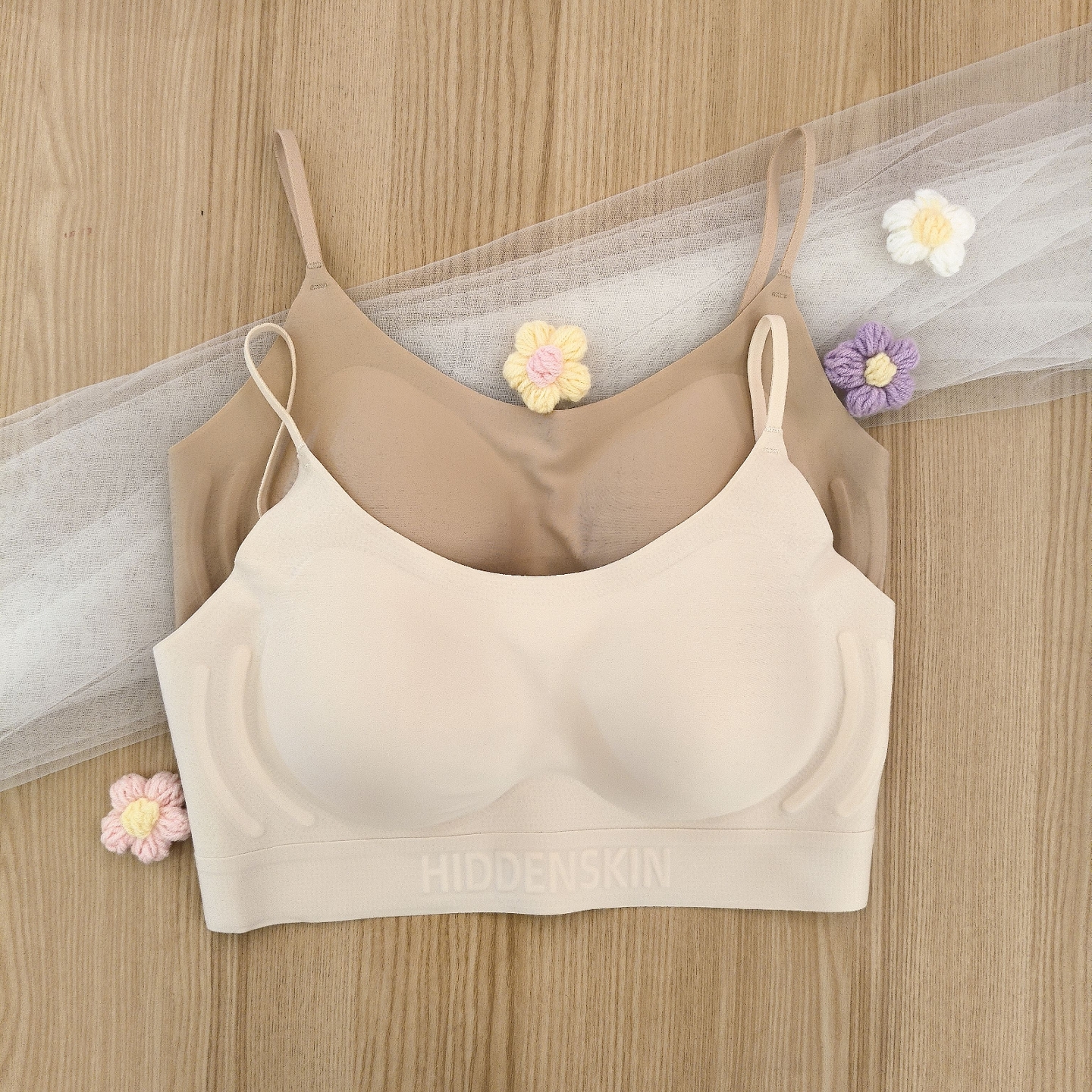 简约纯色裸感隐形舒适贴合女内衣