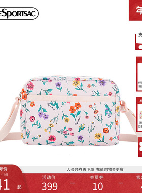 LeSportsac乐播诗CLASSIC系列2025新款时尚小碎花通勤单肩斜挎包