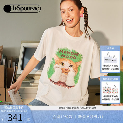 LeSportsac乐播诗短袖T恤