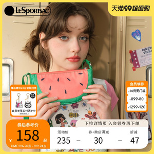 LeSportsac乐播诗夏季新款斜挎包西瓜水果造型可爱手机包女包X118