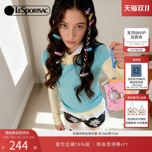 LeSportsac小羊波德莱尔手拿包
