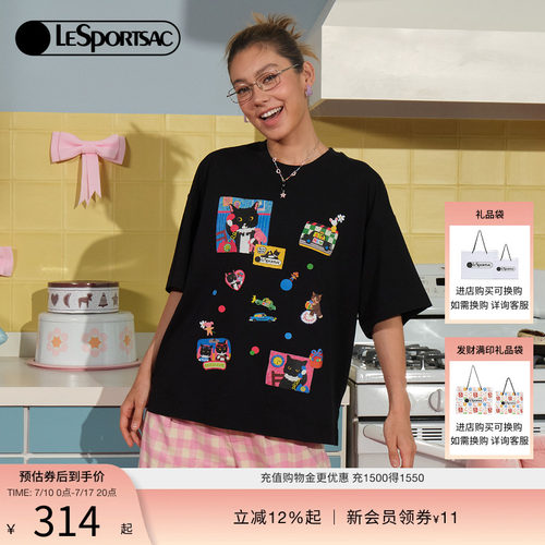 LeSportsac乐播诗短袖