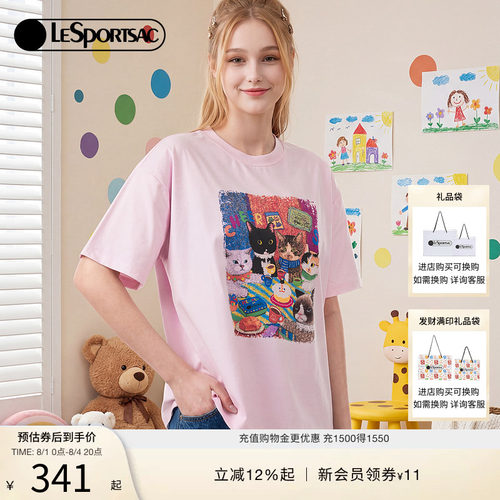 LeSportsac乐播诗短袖