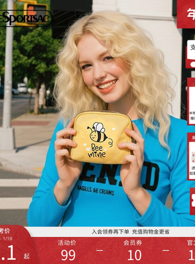 LeSportsac乐播诗25新款TRENDY系列可爱化妆品收纳手机包女手拿包