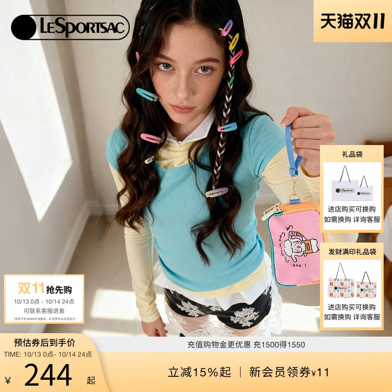 LeSportsac小羊波德莱尔手拿包