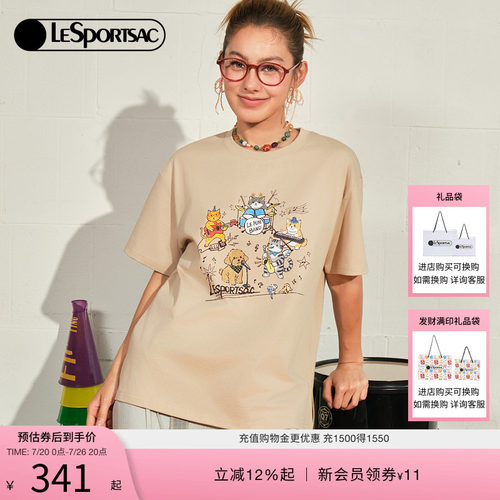 LeSportsac乐播诗短袖