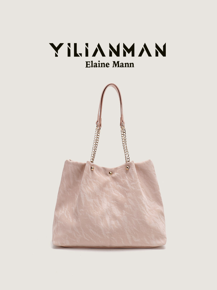 ELENMAN Original 2025 New Niche Tote Bag for Women Large Capacity Commuter Underarm Bag Handbag Shoulder Bag