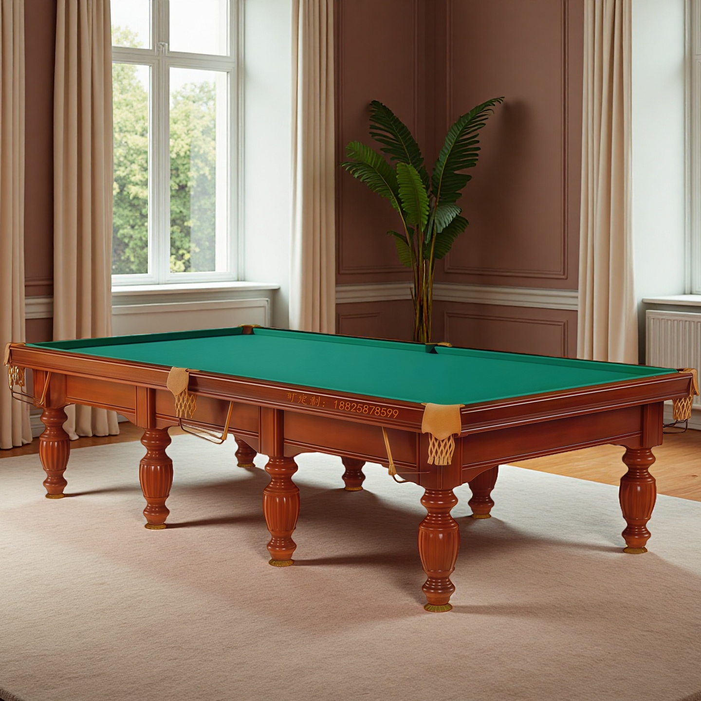 鑫球星俄式俄罗斯标准球桌成人