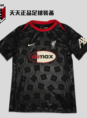天天正品耐克24/25利物浦AIR MAX 95足球服球衣男子T恤IF5969-011