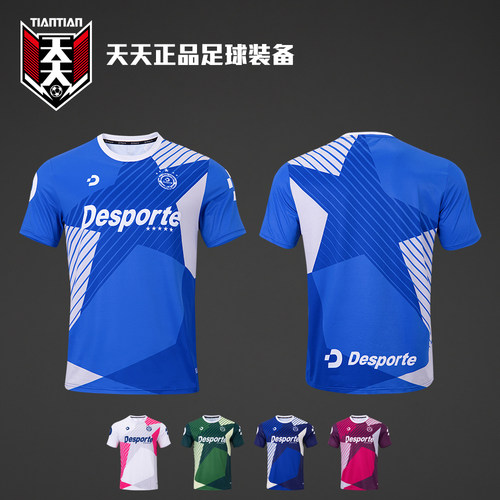 天天正品Desporte体士彪训练短袖男子足球运动跑步T恤 DC826822 - 封面