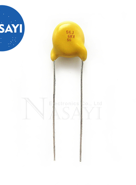 高压瓷片电容 6KV 56J 56P 6000V 56P 可代P 6KV 47P