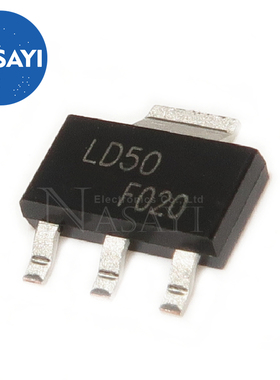 LD1117S33CTR 丝印:LD33C SOT-223