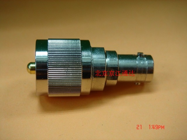 对讲机转接头M公头UHF/SL16转BNC母头(内孔)Q9母转M公转换头