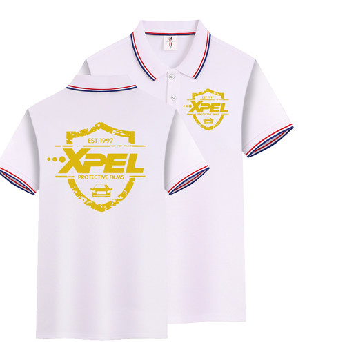 XPEL工作服翻领短袖男女通款