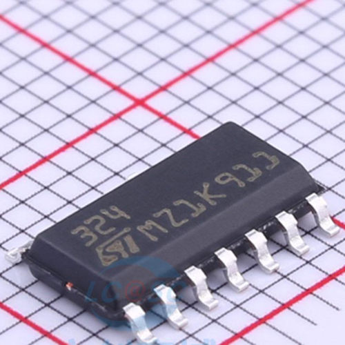 原装正品 贴片 LM324DT SOIC-14 芯片 四路运算放大器IC芯片